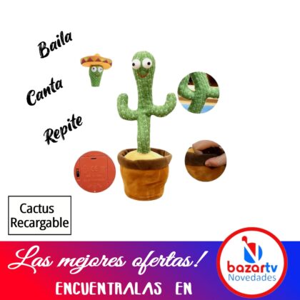 Cactus Recargable