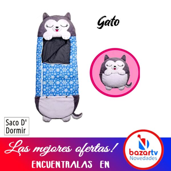 Saco de Dormir Gato